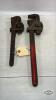 14IN AND 18IN STEEL PIPE WRENCHES