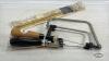 (2) COPING SAWS WITH BLADES - 2