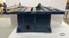 MASTERCRAFT 10IN BENCH TOP TABLE SAW - 6