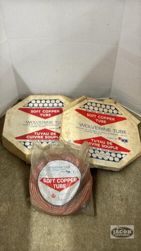 COPPER TUBE LOT