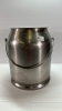 Stainless Steel Milk Pail 15in High - 3