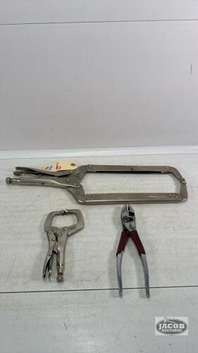 18IN AND 6IN LOCKING CLAMP PLIERS