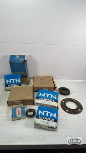 QUANTITY OF NEW BEARINGS AND BEARING HOUSINGS