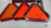 (3) METAL SMV SIGNS AND A SAFETY TRIANGLE - 2