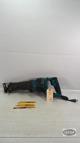 MAKITA SAWZALL AND (3) BLADES