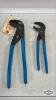 (2) CHANNEL LOCK PLIERS