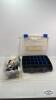 TOOL ORGANIZER AND ELECTRICAL PARTS LOT