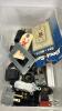 TOOL ORGANIZER AND ELECTRICAL PARTS LOT - 2