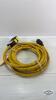 TWIST LOCK EXTENSION CORD WITH (2) 20AMP REC.