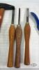 WOOD CHISSEL LOT WITH A SCALING HAMMER - 5