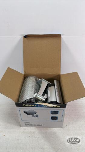 (4) REALISTIC LOOKING DUMMY CAMERAS