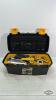 PLASTIC TOOL BOX WITH CONTENTS
