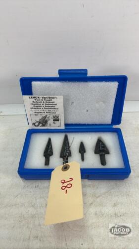 (4) LENOX STEP BITS