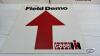 (3) CARDBOARD CASE IH FIELD DEMO SIGNS - 3