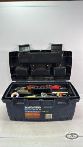 MASTERCRAFT TOOL BOX WITH CONTENTS