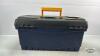 MASTERCRAFT TOOL BOX WITH CONTENTS - 8