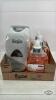 GOJO SOAP DISPENSER WITH (3) BOTTLES OF SOAP