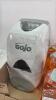 GOJO SOAP DISPENSER WITH (3) BOTTLES OF SOAP - 4