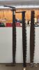 (3) CROSS CUT SAWS (1 IS COMPLETE WITH HANDLES)