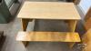 (3) 8 PIECE PICNIC TABLES - 3