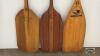 (3) CANOE PADDLES - 2
