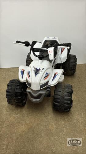 CHILDRENS PLASTIC ELECTRIC ATV