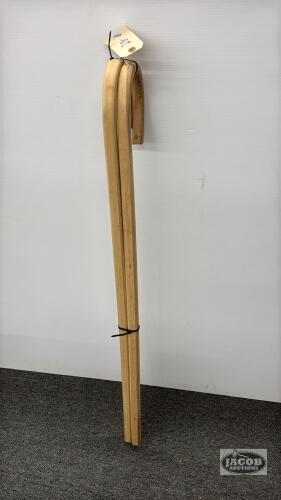 (2) WOODEN CANES