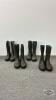 (4) PAIRS OF SIZE 5 TORENNA RUBBER BOOTS