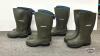 (4) PAIRS OF SIZE 5 TORENNA RUBBER BOOTS - 2