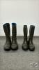 (2) PAIRS OF SIZE 7.5 TORENNA RUBBER BOOTS