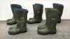 (5) PAIRS OF SIZE 10 TORENNA RUBBER BOOTS - 2