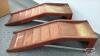 PAIR OF METAL CAR RAMPS - 3