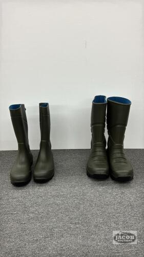 (2) PAIRS OF SIZE 11.5 TORENNA RUBBER BOOTS