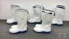 (5) PAIRS OF SIZE 11 TORENNA FOOD GRADE RUBBER BOOTS - 2