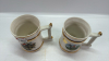 2 Prince William Ware Tankards w/ 22ct Gold Trim - 2