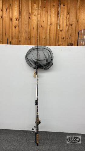 FISHING POLE AND LIGHT DUTY NET