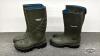 (2) PAIRS OF SIZE 11.5 TORENNA RUBBER BOOTS - 2