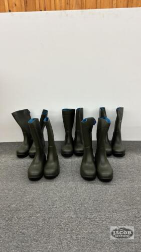(5) PAIRS OF SIZE 12 TORENNA RUBBER BOOTS