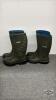 (2) PAIRS OF SIZE 11.5 TORENNA RUBBER BOOTS - 2