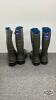 (2) PAIRS OF SIZE 11.5 TORENNA RUBBER BOOTS - 3