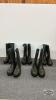 (5) PAIRS OF SIZE 13 TORENNA RUBBER BOOTS