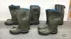 (5) PAIRS OF SIZE 13 TORENNA RUBBER BOOTS - 2