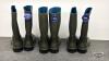 (3) PAIR OF SIZE 13 TORENNA RUBBER BOOTS - 3
