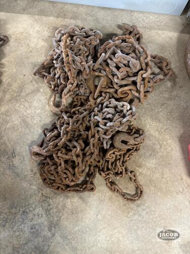Lot of 4 Logging Chains