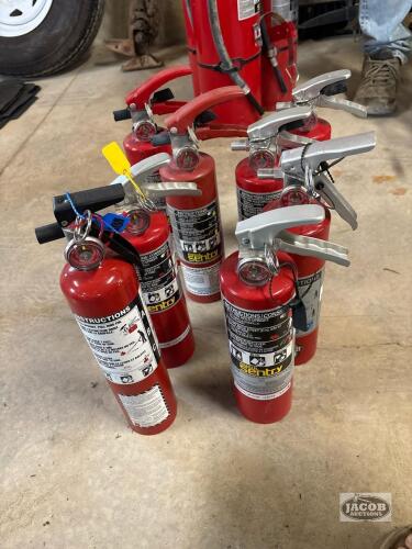 8 Fire Extinguishers