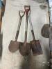 3 Shovels