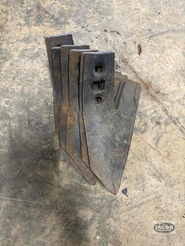 6 Cultivator Teeth