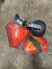 Pair of Slow Moving Signs and Swivel Wheel