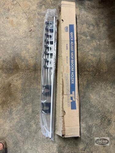 3 Unused Quick Adjust Mop/ Broom Holder