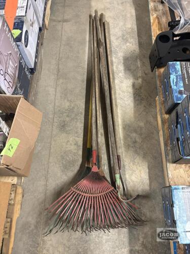 Assortment of Rakes